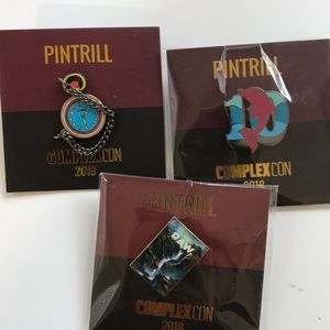 ComplexCon limited editions pins